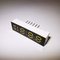 قالب نمایشگر LED ساعت دیجیتال 7 قسمتی سفارشی فوق العاده سفید برای کنترل تایمر