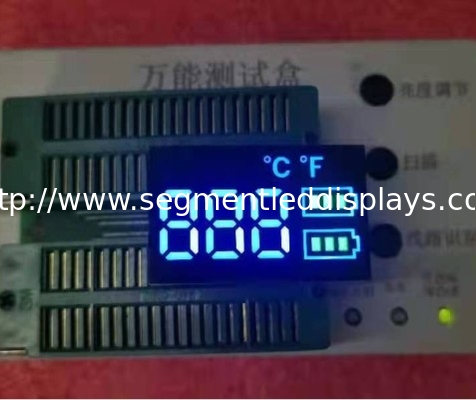 نوع SMD صفحه نمایش LED بخش 7 سفارشی برای یخچال خودرو رنگ سبز خالص