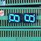 Common Cathode  1 Digit 7 Segment Display Blue 0.39 اینچ آبی رنگ